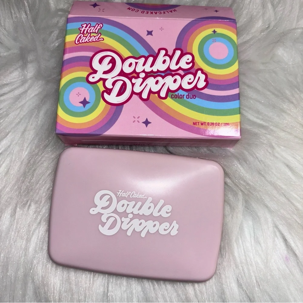 💝NIB HALF CAKED DOUBLE DIPPER blush and highlighter duo💝GIRLS TOUR